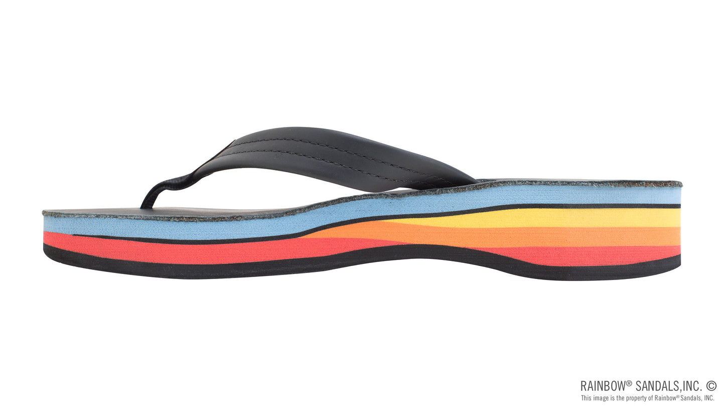 Rainbow Ladies | Four Layer Wedge Leather (Rainbow)