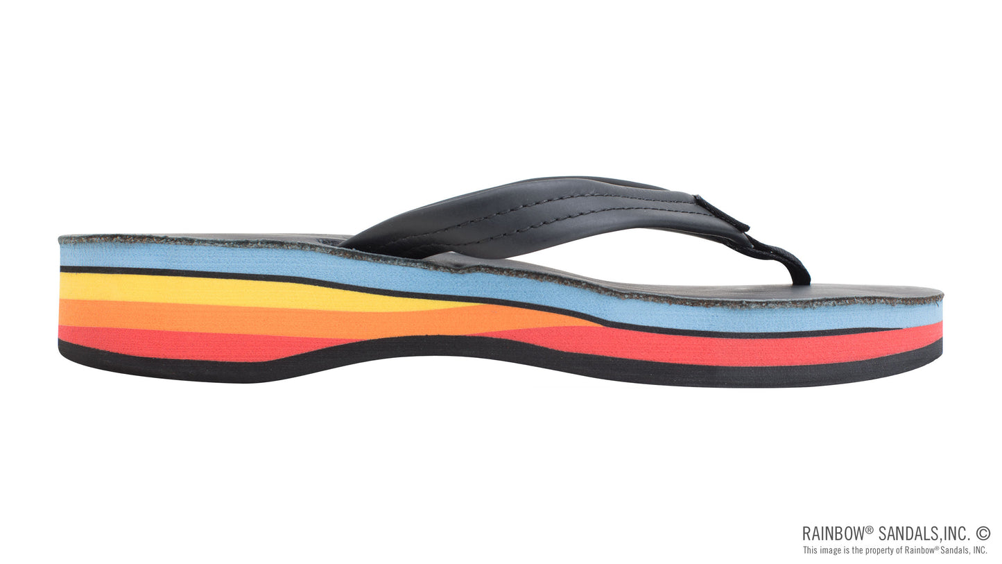 Rainbow Ladies | Four Layer Wedge Leather (Rainbow)