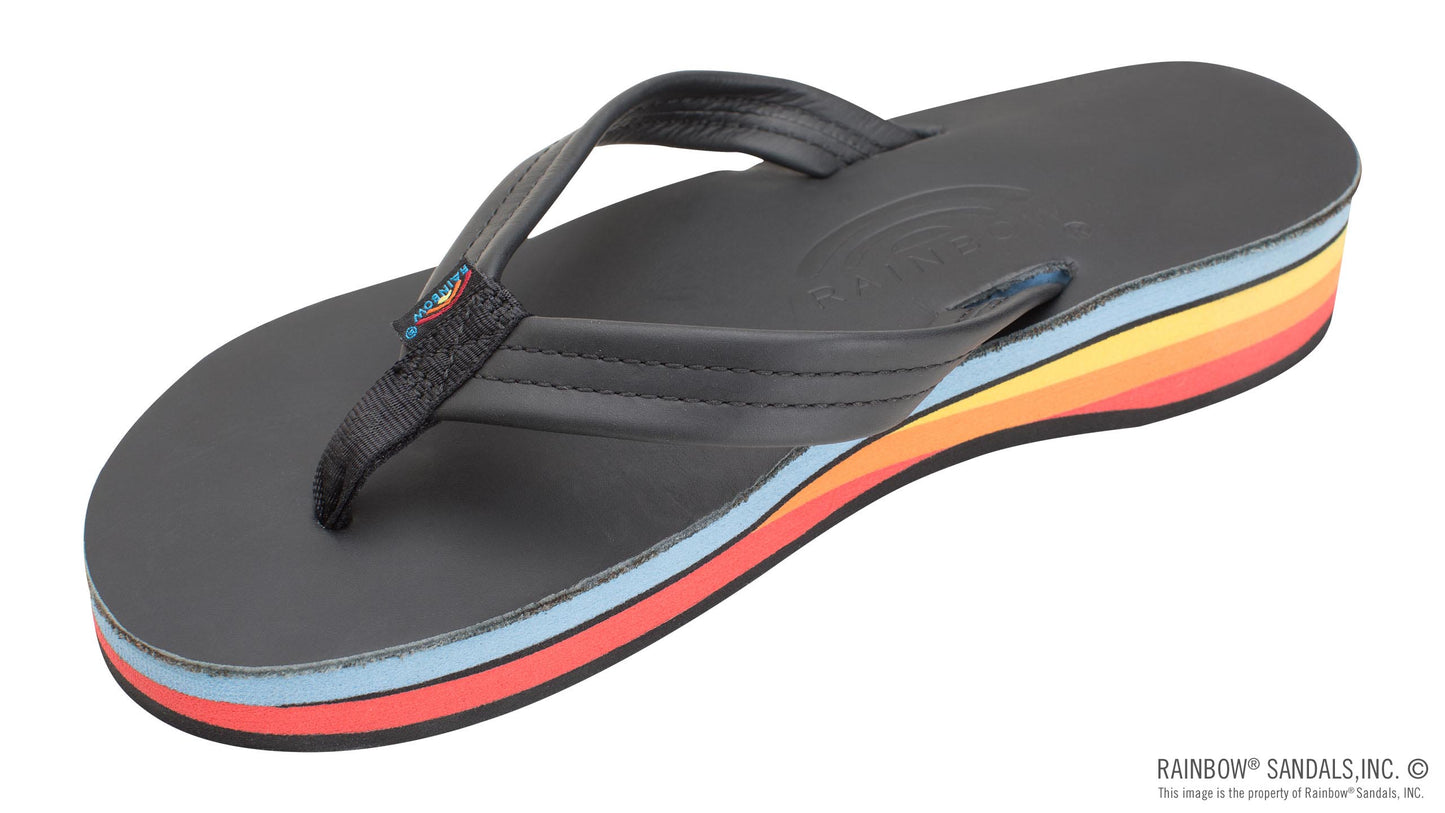 Rainbow Ladies | Four Layer Wedge Leather (Rainbow)