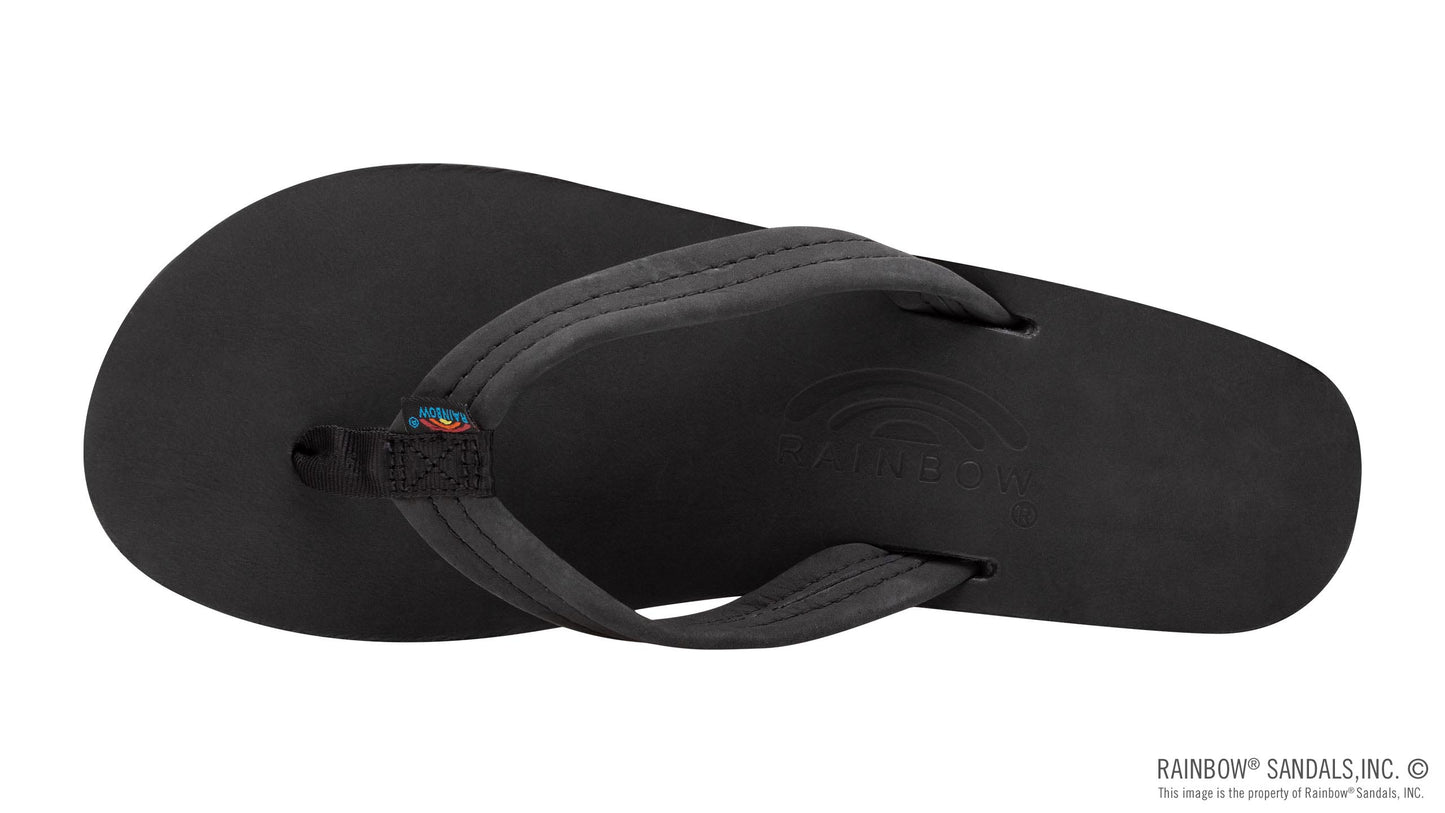 Rainbow Ladies | Four Layer Wedge Leather (Black)