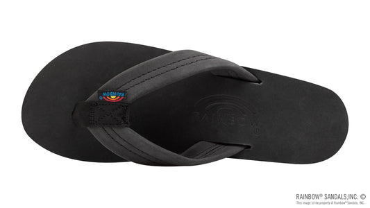 Rainbow Ladies | Six Layer Wedge Leather (Black)