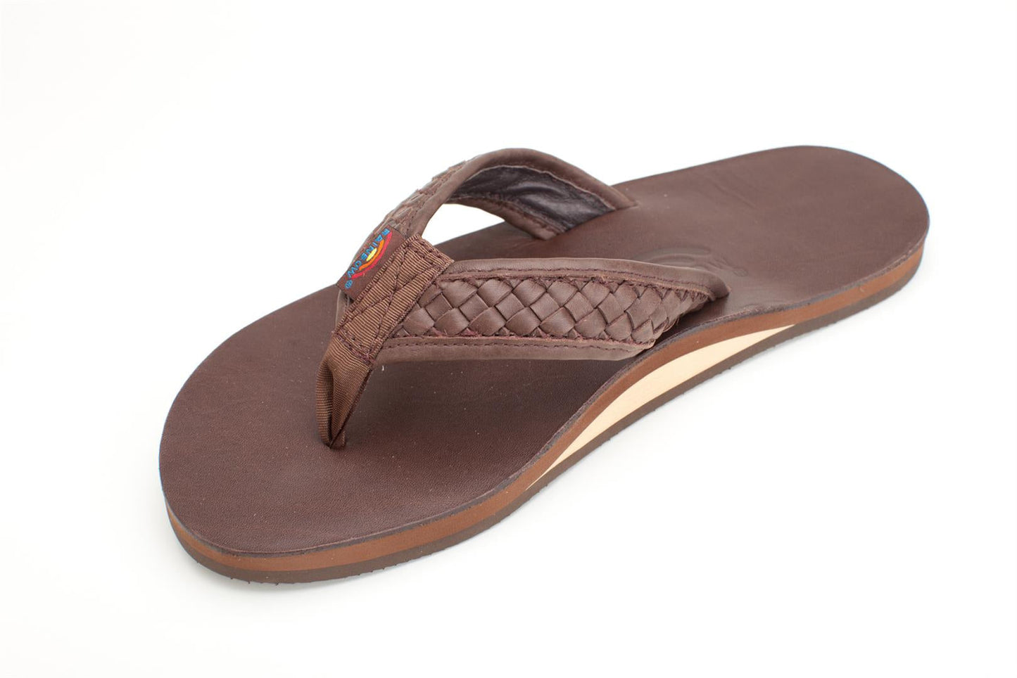 FADED | Rainbow Mens | 'The Bentley' | Classic Leather Sandal (Mocha)