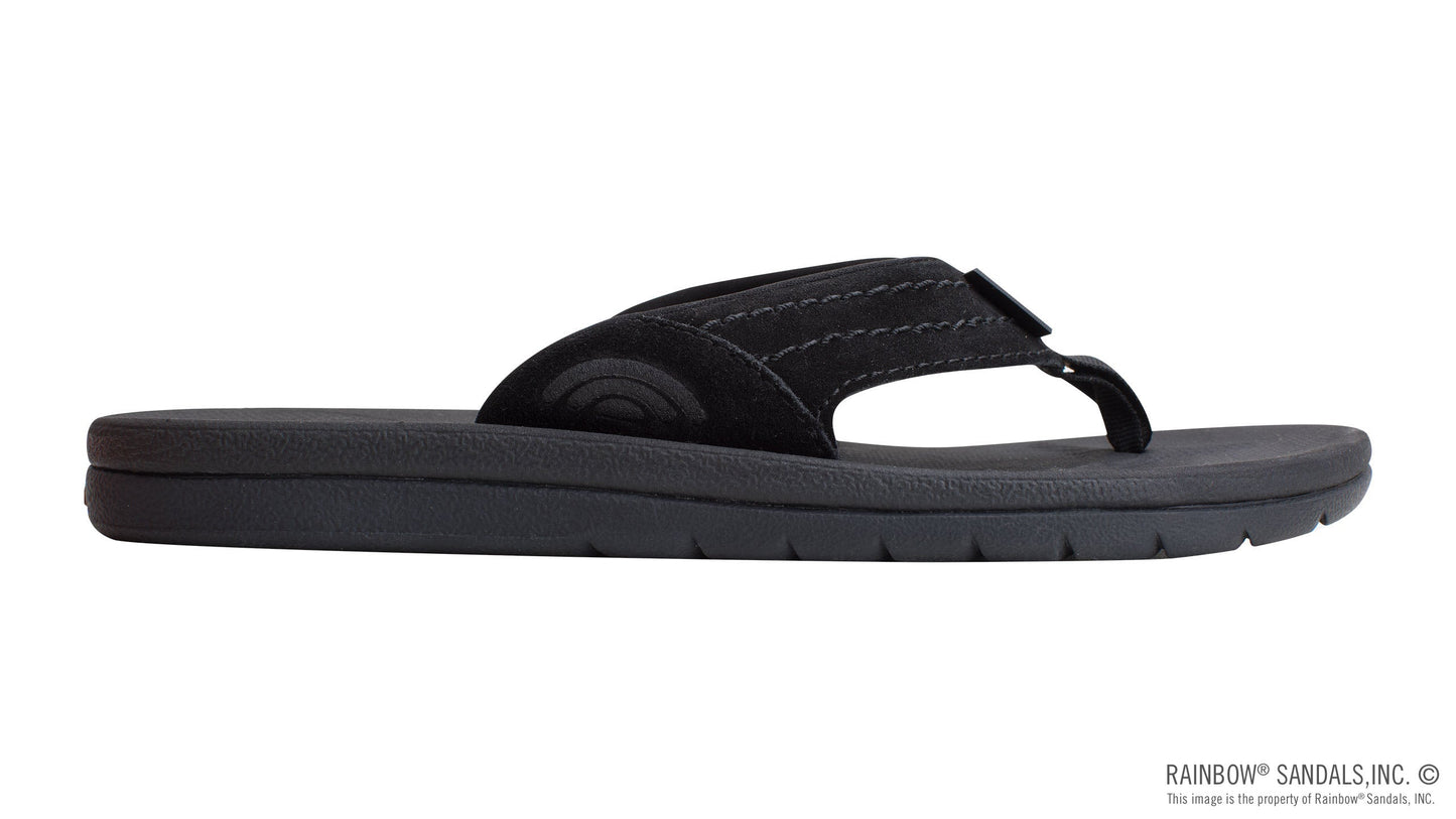 FADED Rainbow Mens | East Cape | Moulded Rubber Sandal (Black)