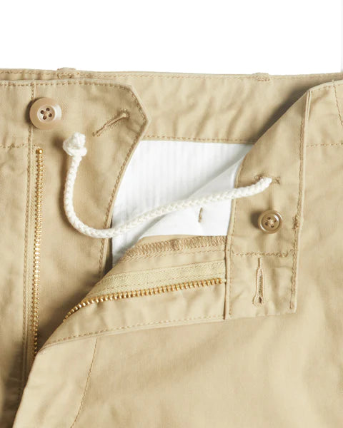 Birdwell | Officer's Chino Short | Khaki