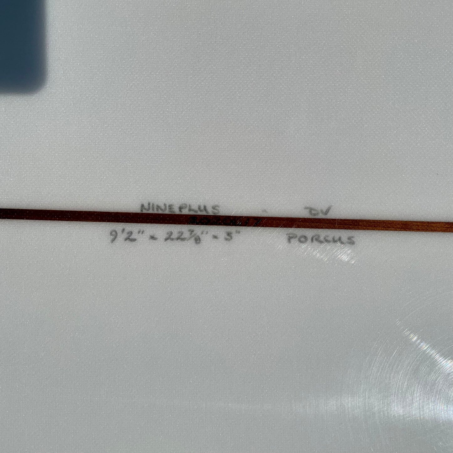 Porcus Model | 9'2" X 22 7/8” X 3” | Volan | G&P