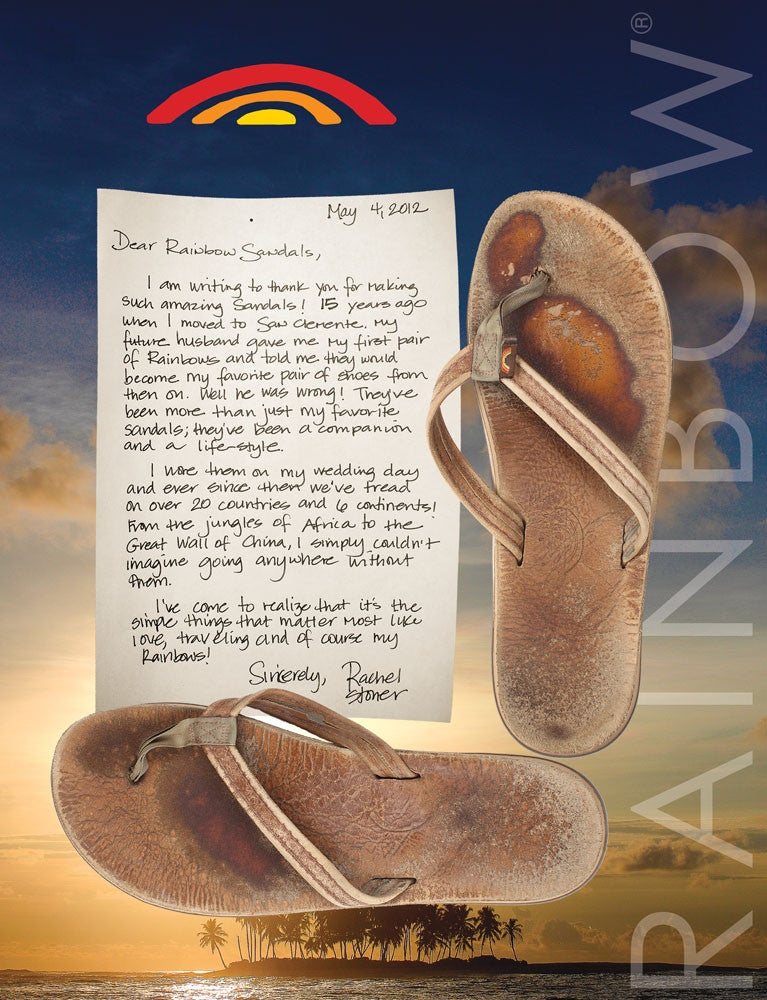 Rainbow Mens Leather Sandal (Sierra Brown)