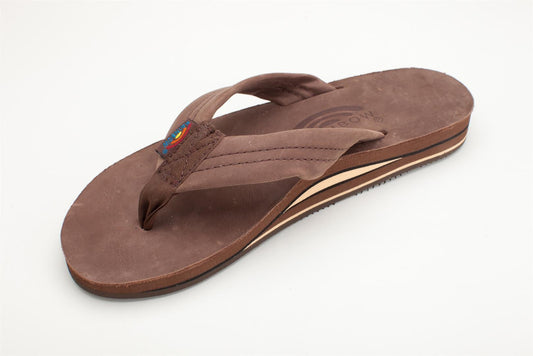 Rainbow Ladies Premier Leather Sandal (Expresso)