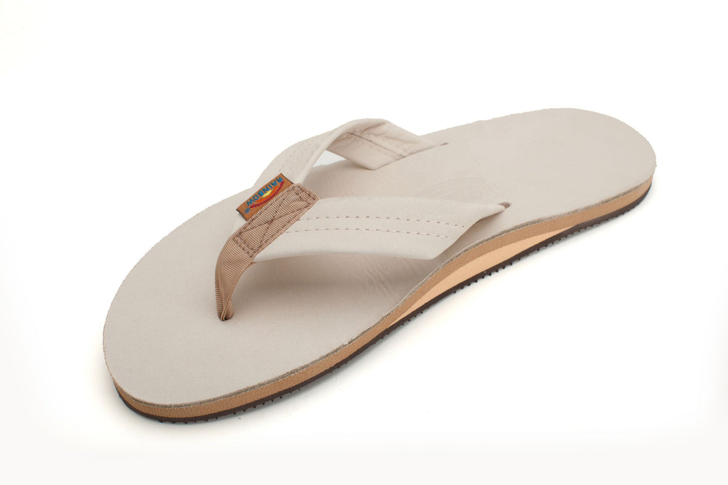 Rainbow Mens Premier Leather Sandal (Sand)