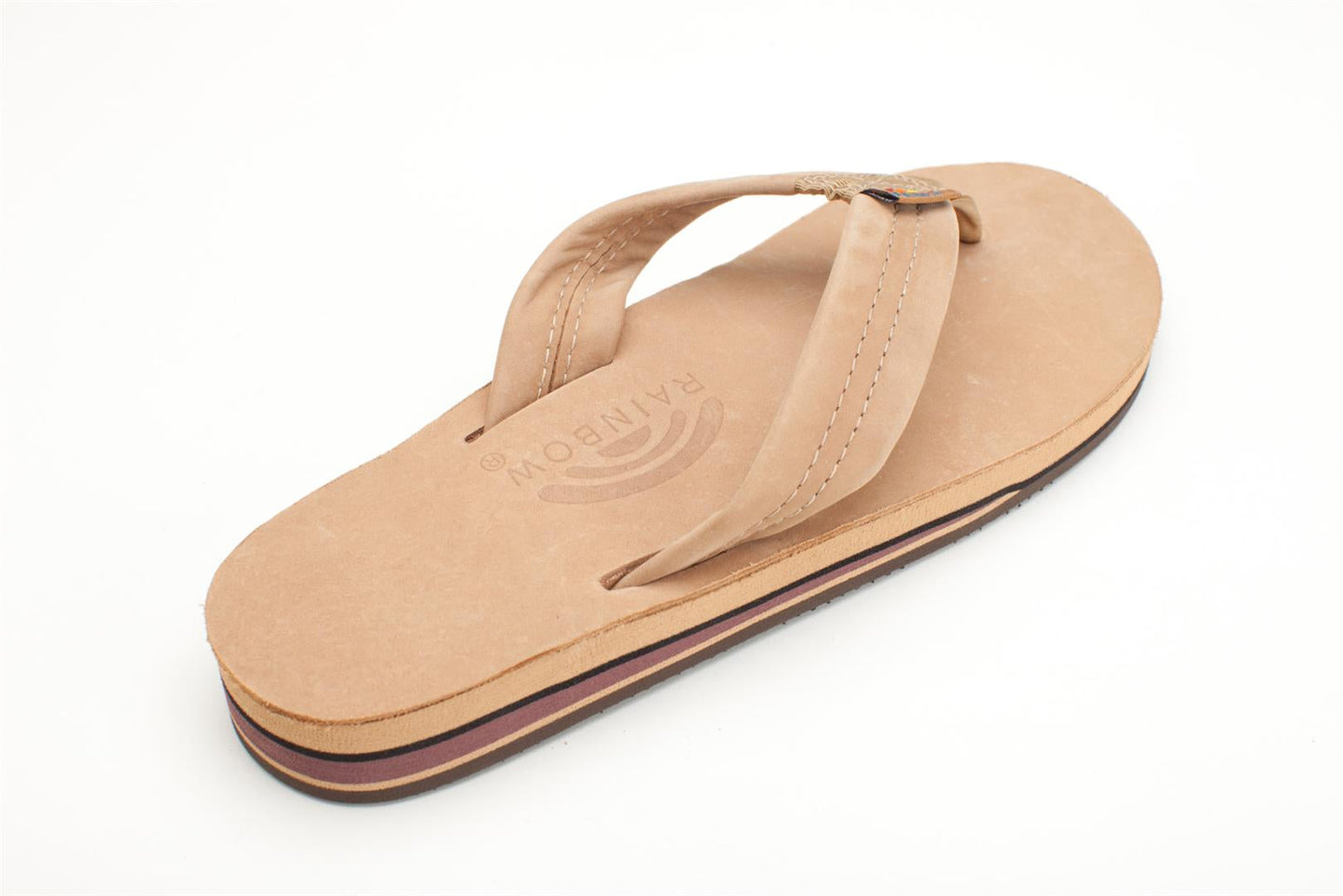 Rainbow Ladies | Double Layer | Premier Leather Sandal (Sierra Brown)