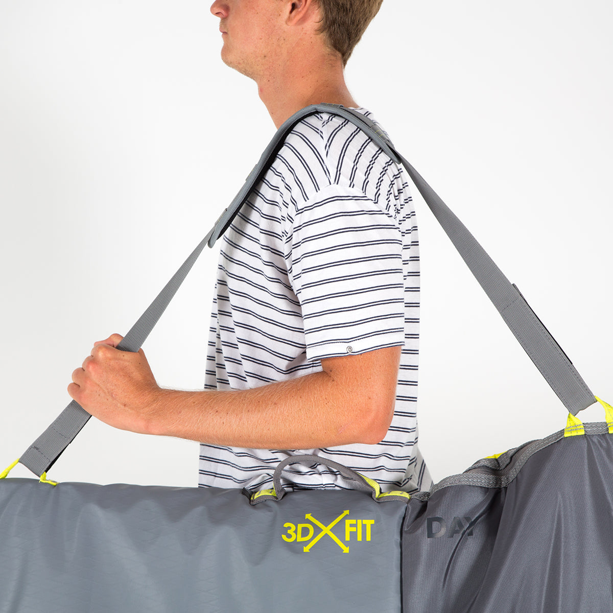 FCS Day Long Board Cover | 10'2 Cool Grey