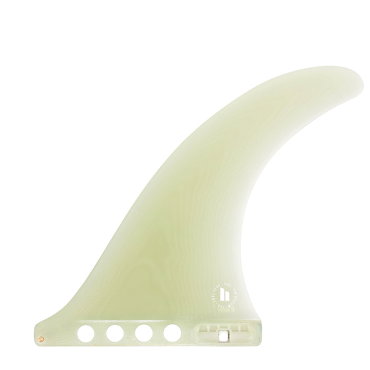 FCS II Flow II PG Longboard Fin | 10.5" Clear