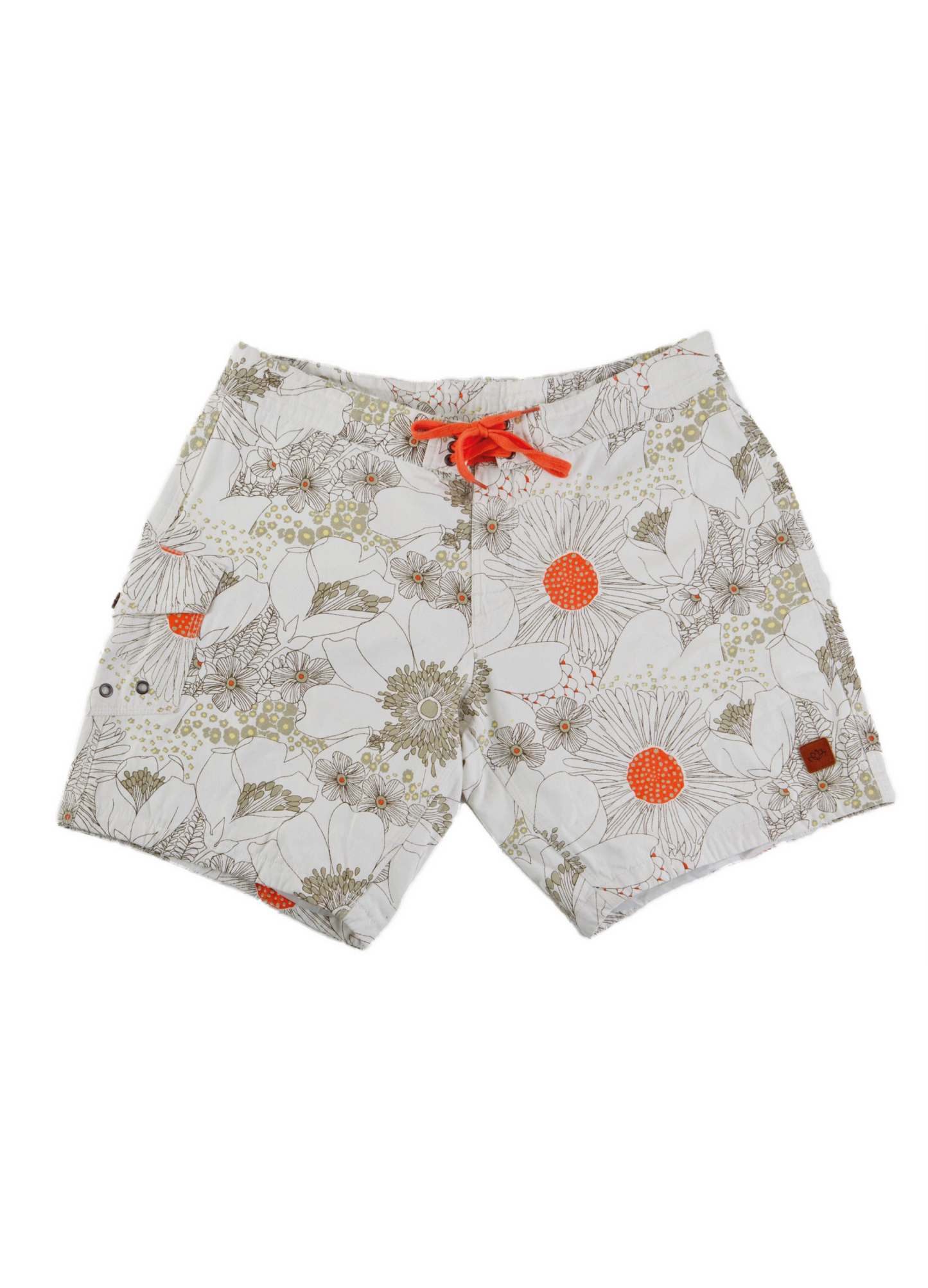 Canvas Boardshorts | White