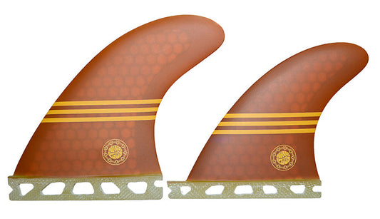 Nineplus 'Cutlass Coupe' Quad Fins | 4.5" + 4.05"