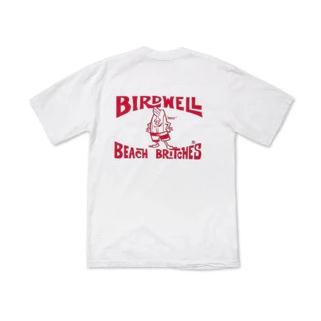 Birdwell | License Plate T-Shirt | White