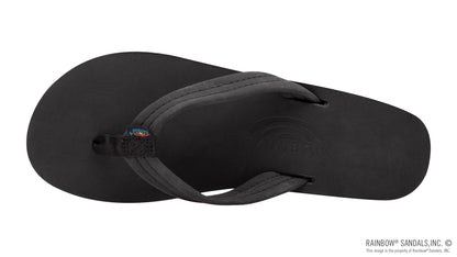 Rainbow Ladies | Four Layer Wedge Leather (Black)