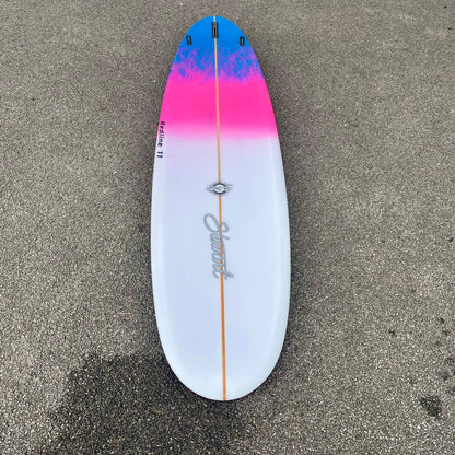 Stewart Redline 9'0 x 23.5 x 3 | V.67.80 | Polyester Blue/Purple/Pink Fade