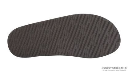 Rainbow Mens | Single Layer | Hemp & Rubber Sandal (Brown)