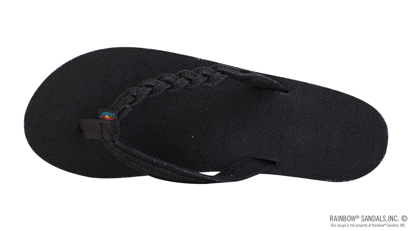 Rainbow Ladies | Hemp Flirty Braidy Single Arch | Black