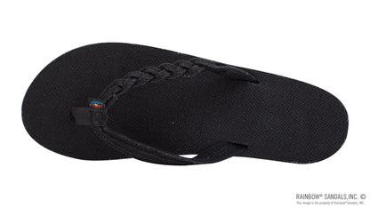 Rainbow Ladies | Hemp Flirty Braidy Single Arch | Black