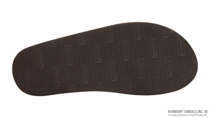 Rainbow Mens | Single Layer | Premier Leather Sandal (Redwood)