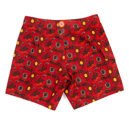 Canvas Boardshorts | Red