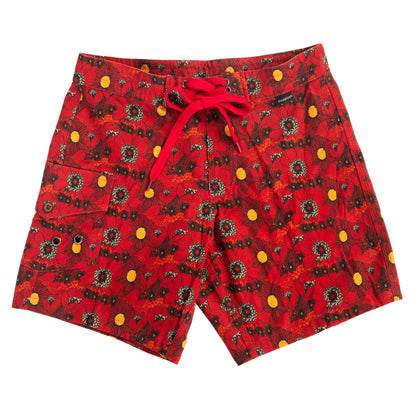 Canvas Boardshorts | Red