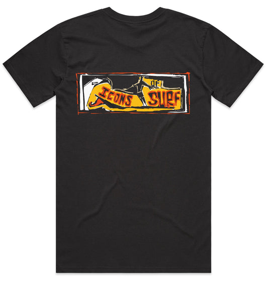 Icons T-Shirt | Bent Icon | Black | New