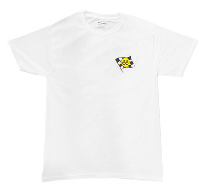 Christenson Racing Flag T-Shirt | White