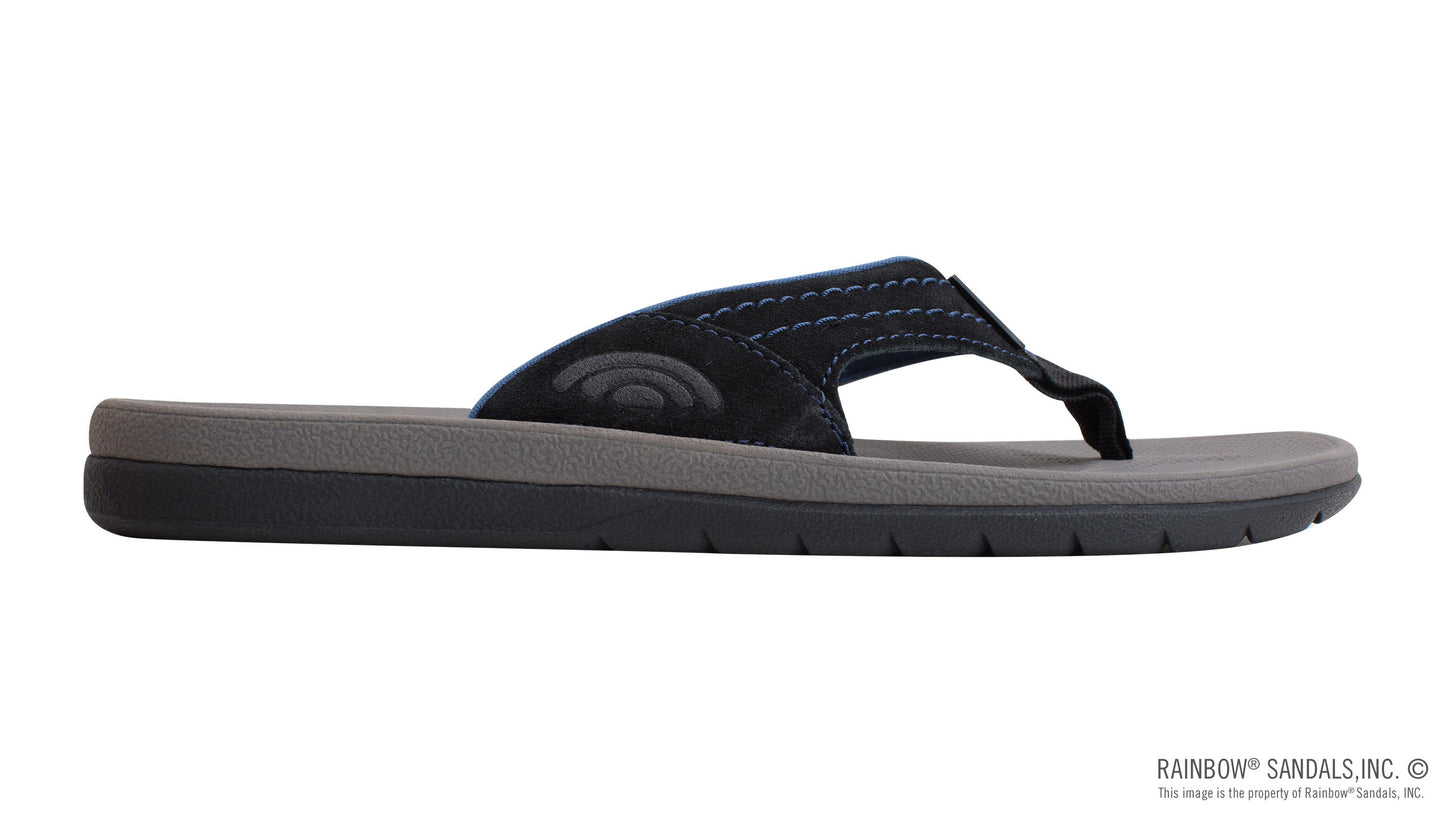 Rainbow Mens | East Cape | Moulded Rubber Sandal (Grey)