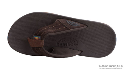 Rainbow Mens | East Cape | Moulded Rubber Sandal (Brown)