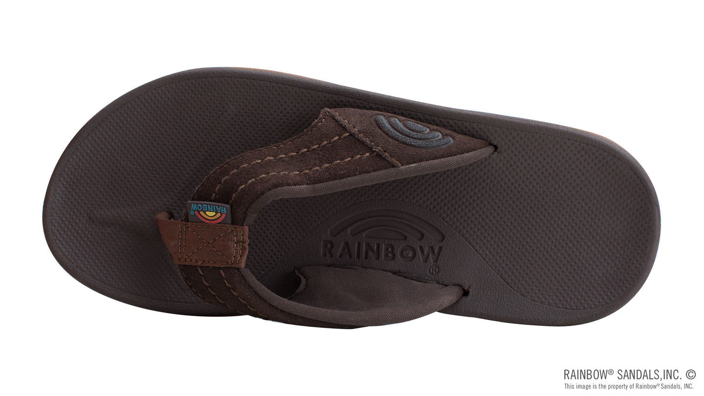 Rainbow Mens | East Cape | Moulded Rubber Sandal (Brown)