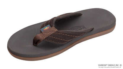 Rainbow Mens | East Cape | Moulded Rubber Sandal (Brown)