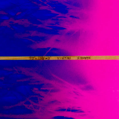 Stewart Redline 9'0 x 23.5 x 3 | V.67.80 | Polyester Blue/Purple/Pink Fade