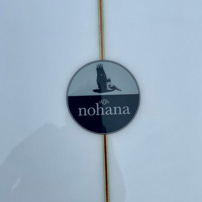 Nohana Retro Rocket | Resin | 6'2" X 20 3/4" X 2 3/4" (38.39L)
