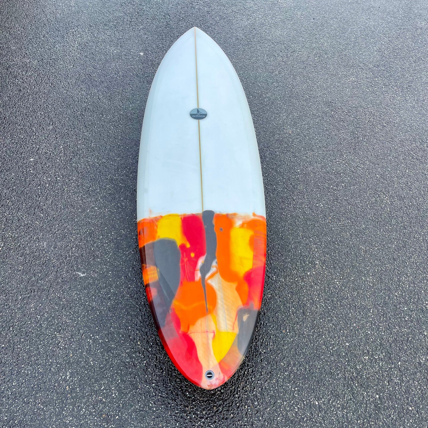 Nohana Retro Rocket | Resin | 6'2" X 20 3/4" X 2 3/4" (38.39L)