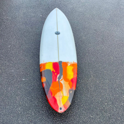 Nohana Retro Rocket | Resin | 6'2" X 20 3/4" X 2 3/4" (38.39L)