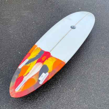 Nohana Retro Rocket | Resin | 6'2" X 20 3/4" X 2 3/4" (38.39L)