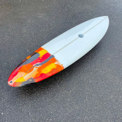Nohana Retro Rocket | Resin | 6'2" X 20 3/4" X 2 3/4" (38.39L)