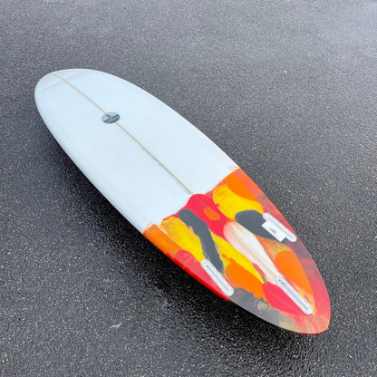 Nohana Retro Rocket | Resin | 6'2" X 20 3/4" X 2 3/4" (38.39L)