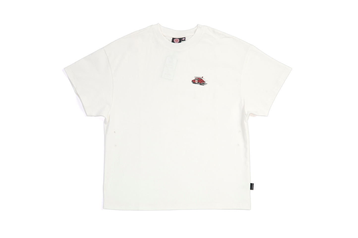 Nineplus T-Shirt | Gone Surfin | White | Box Fit