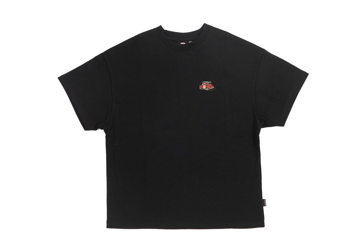 Nineplus T-Shirt | Gone Surfin | Black | Box Fit