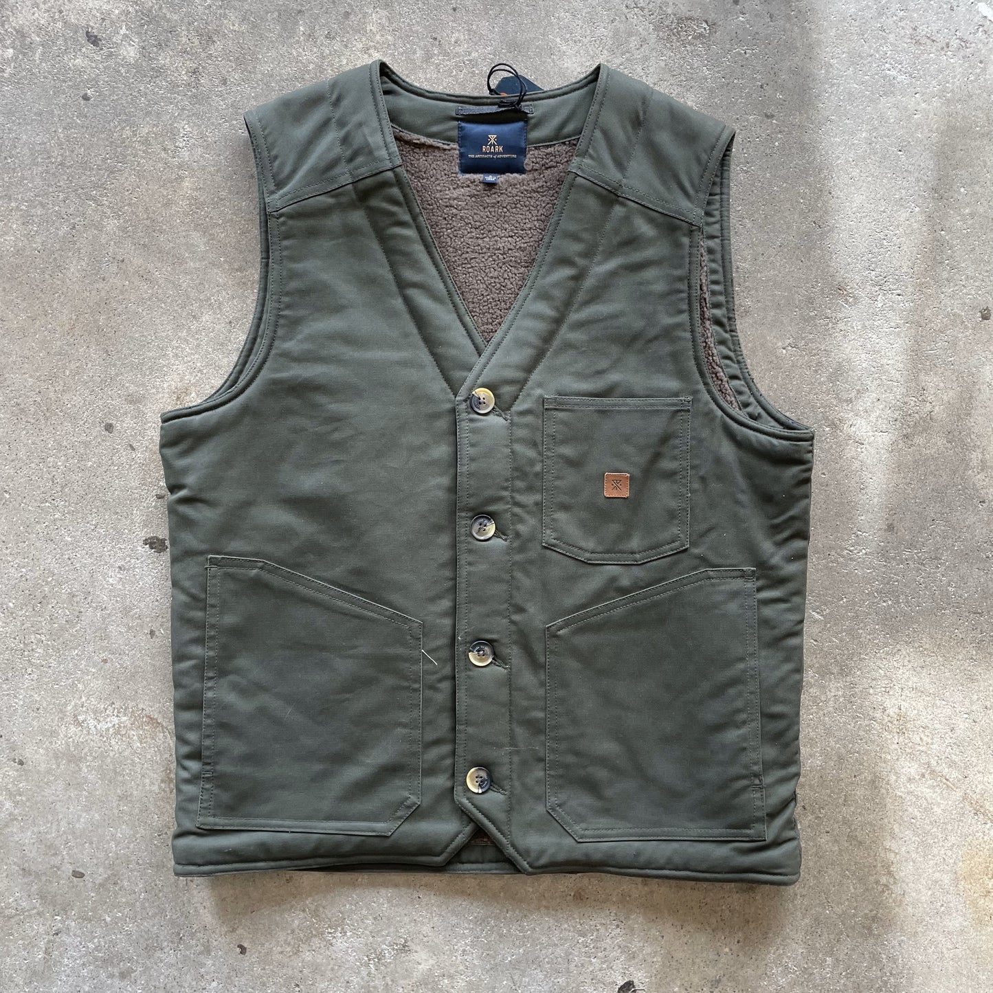 Roark Fleece Lined Gilet