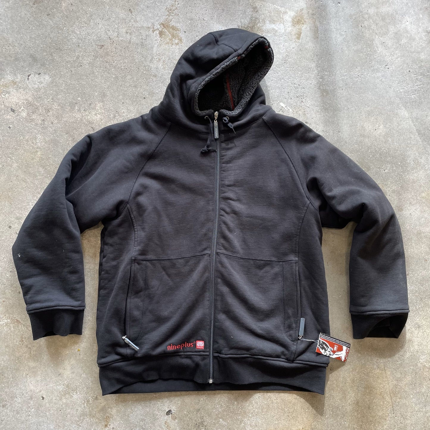 Nineplus Zip Hooded Sweatshirt