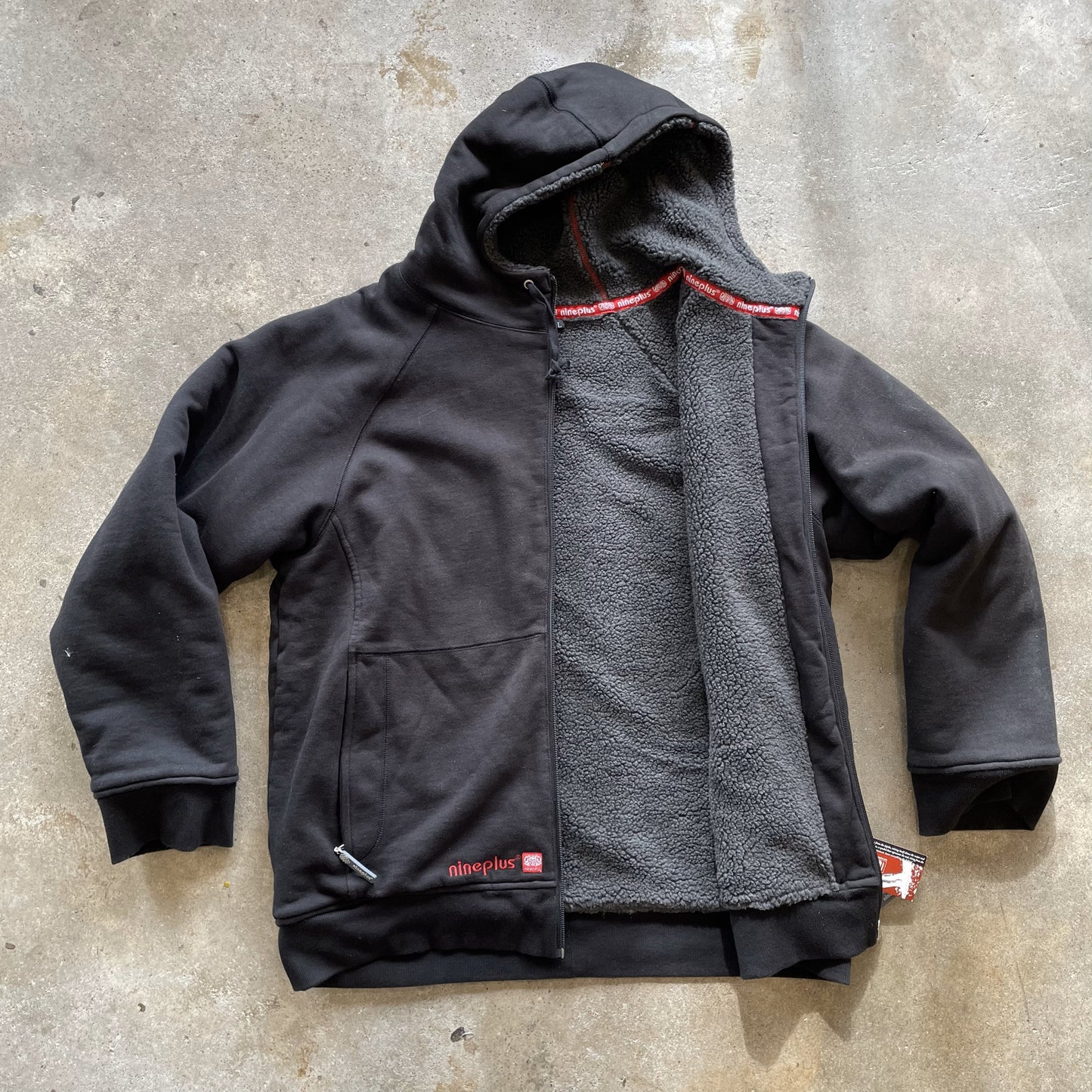 Nineplus Zip Hooded Sweatshirt