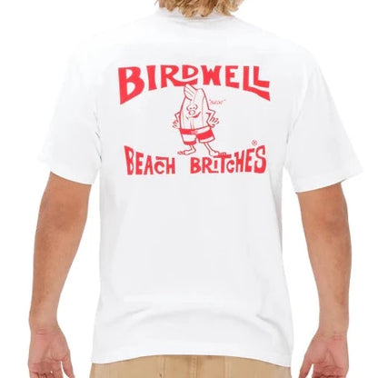 Birdwell | License Plate T-Shirt | White