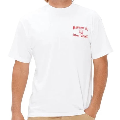 Birdwell | License Plate T-Shirt | White