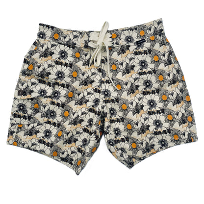 Canvas Boardshorts | Cream Floral