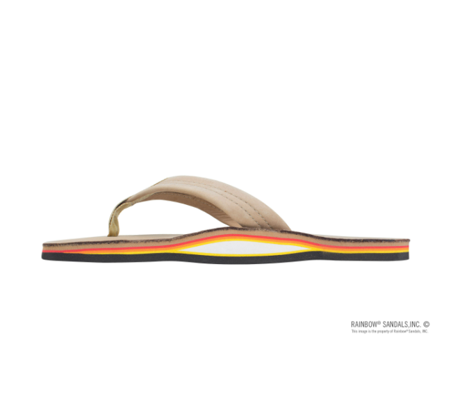 Rainbow Mens | Single Layer | Premier Leather Sandal (Sierra Brown Sunsets)