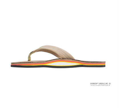 Rainbow Mens | Single Layer | Premier Leather Sandal (Sierra Brown Sunsets)