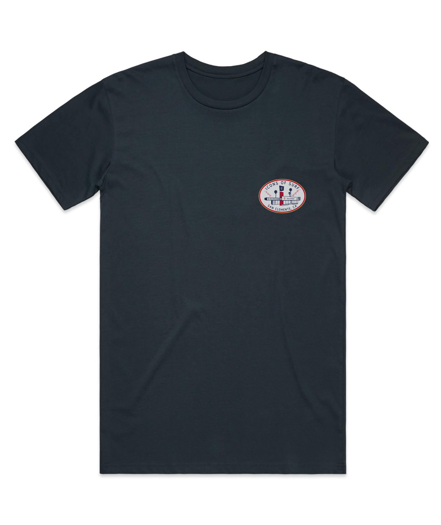 Icons T-Shirt | Mid-century Oval | Black | New